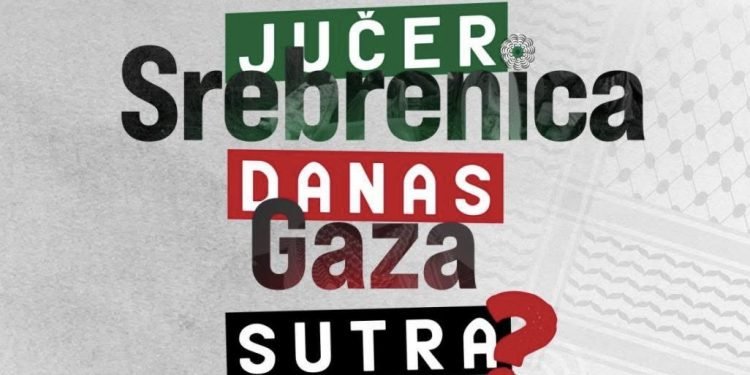 Trideset godina kasnije: “Srebrenica kao opomena, Gaza kao stvarnost”