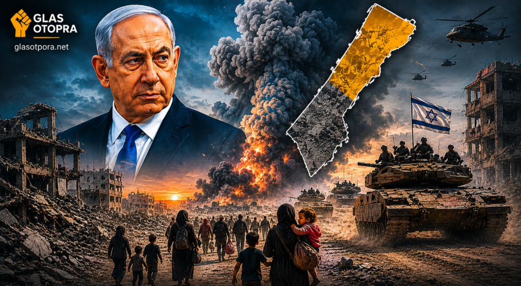 Netanyahu najavio proširenje izraelske kontrole nad 70 posto Gaze