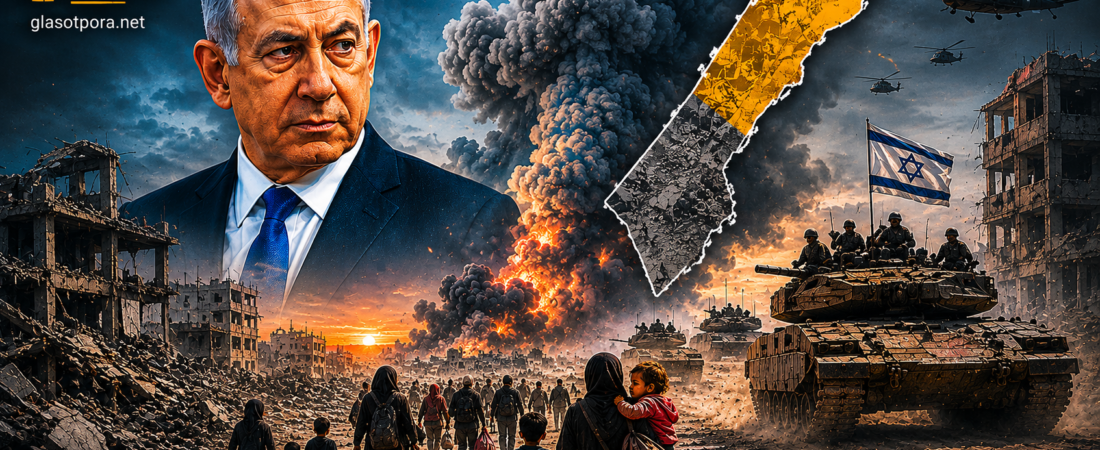 Netanyahu najavio proširenje izraelske kontrole nad 70 posto Gaze