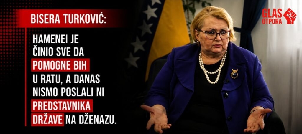 Bisera Turković o poziciji BiH i dženazi sejjida Alija Hameneija